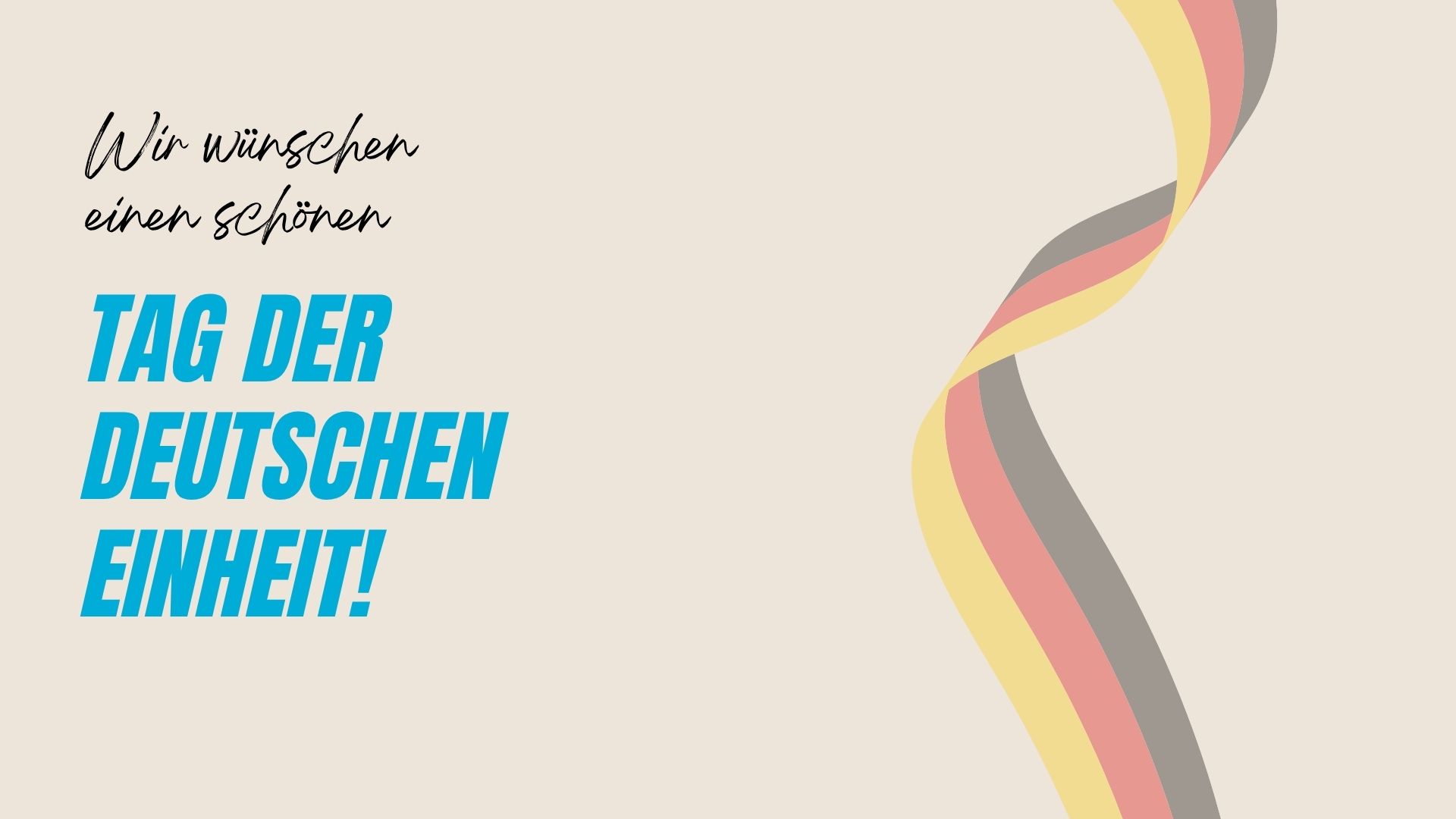Tag der Deutschen Einheit Banner (1920 x 1080 px)