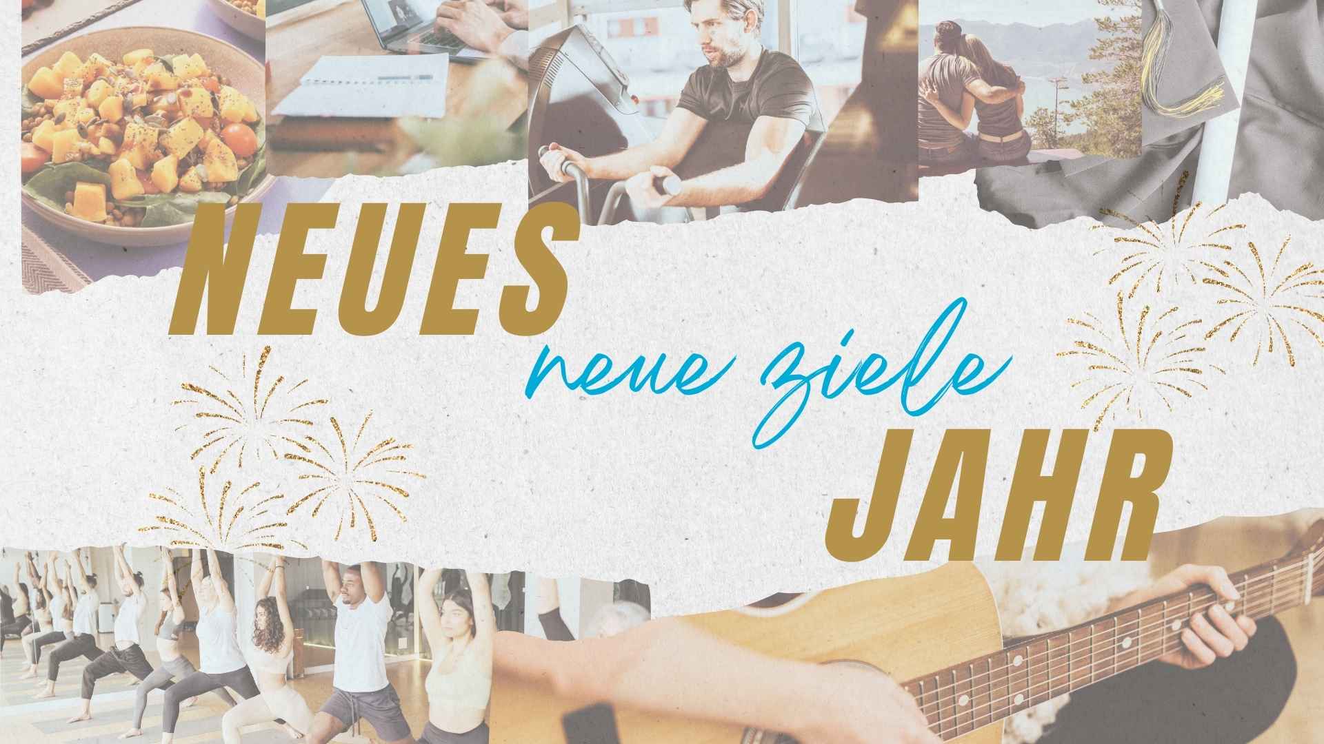 Header Neues Jahr neue Ziele