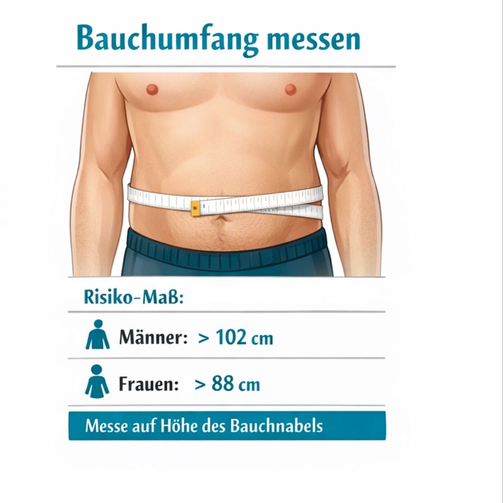 Bauchumfang messen