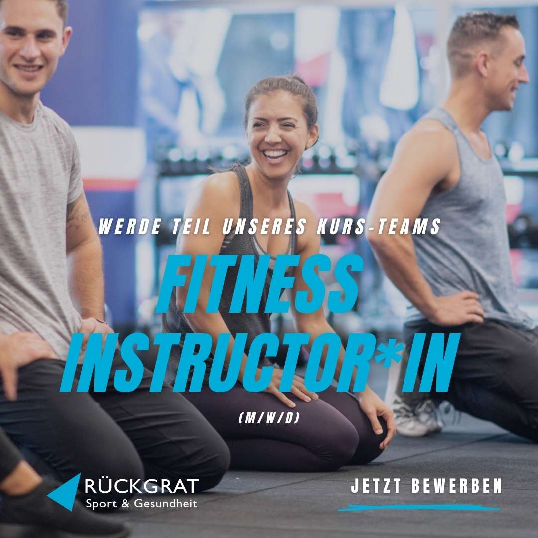 Fitness-Instrucor*In (m,w,d) gesucht