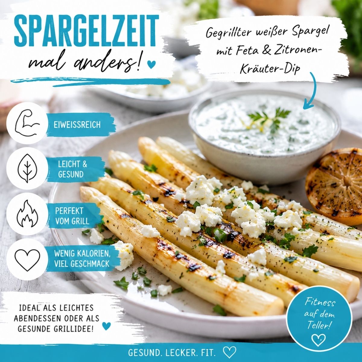 Rezept Spargel gegrillt