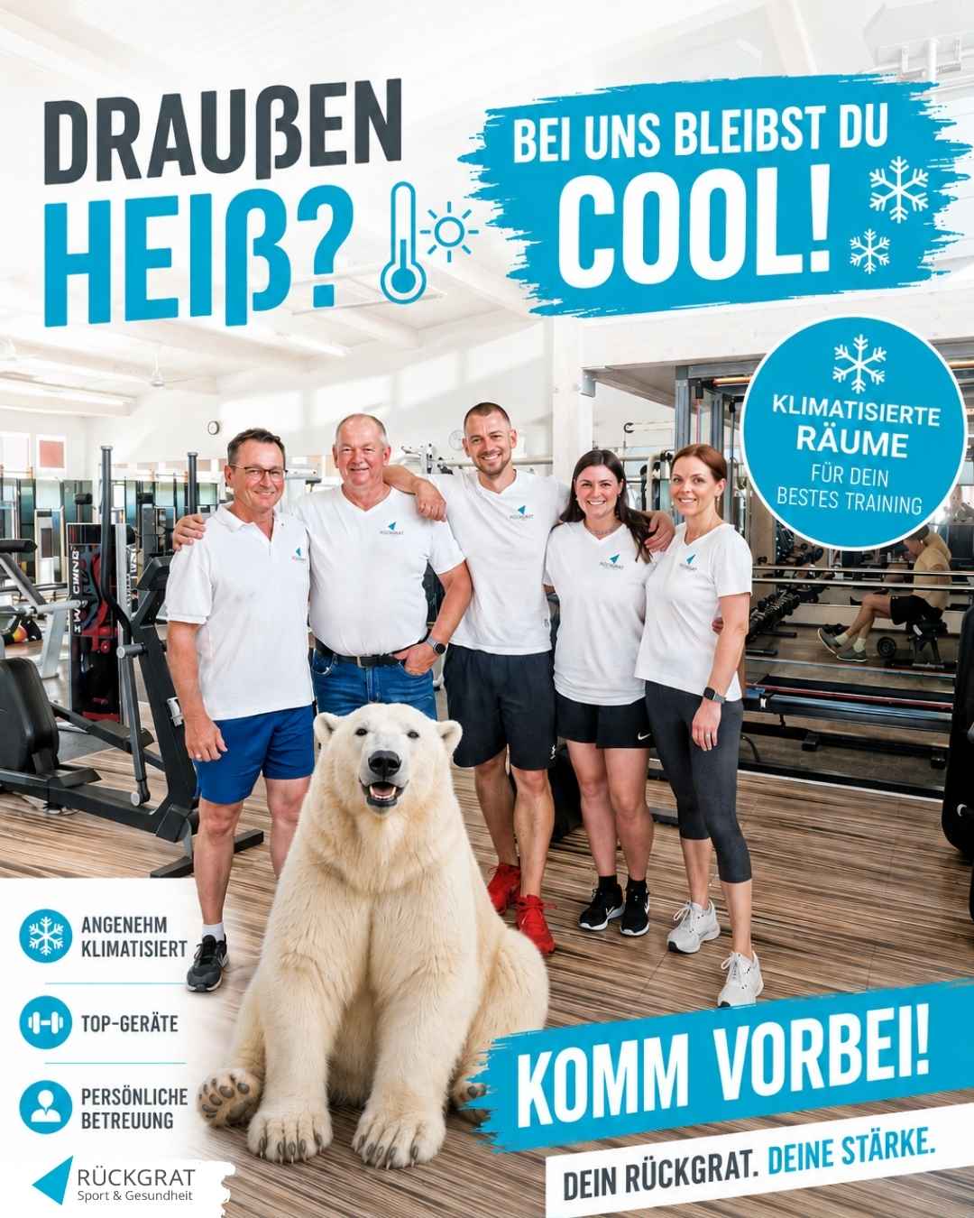 Klimaanlage im Rückgrat Endingen