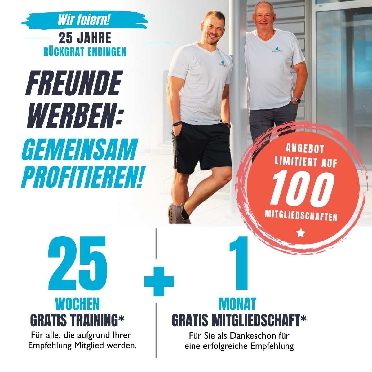 Jubiäum Mitgliederaktion
